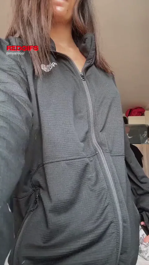 Sexy Sweater Tease to Nude Pussy Reveal