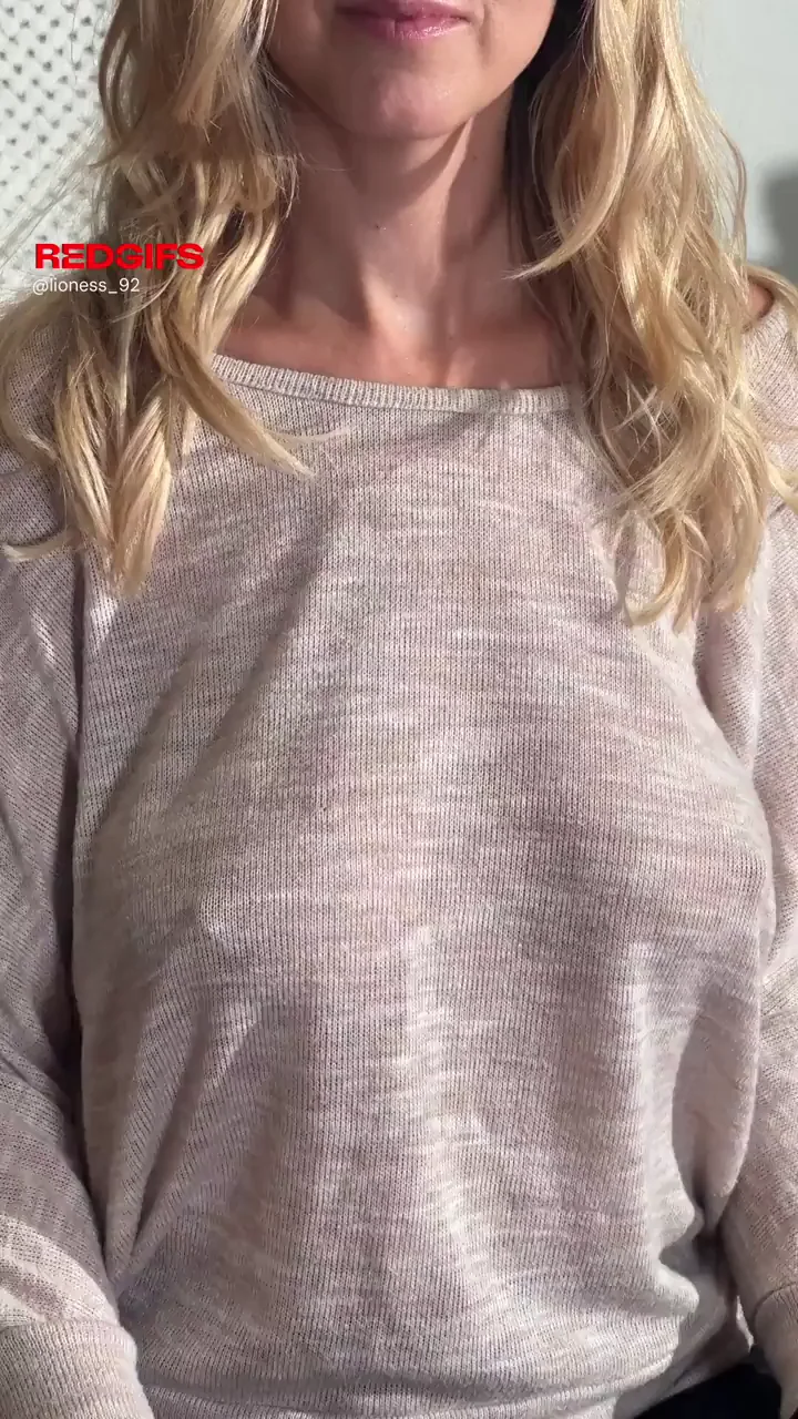When the sweater goes up, the fun begins