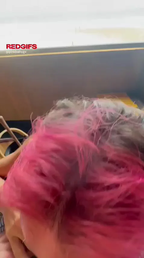 Freezing Sea Dip? Pink-Haired Slut Warms Hubby's Cock in Steamy Sauna Sauna BJ 🔥💦