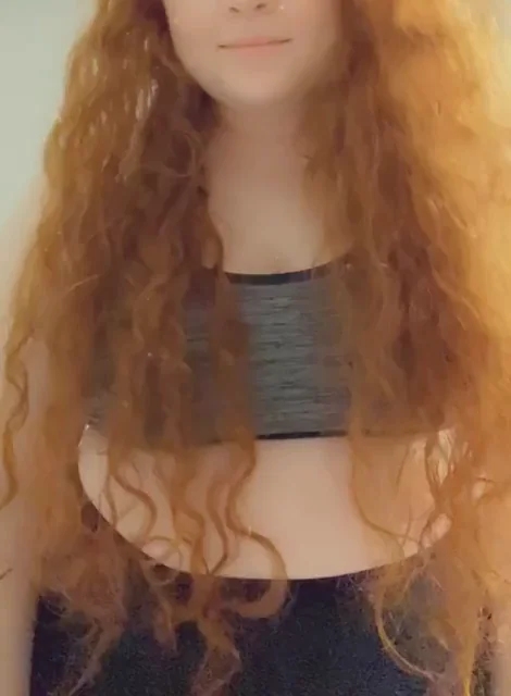 what’s more distracting, my hair or my tits? ?