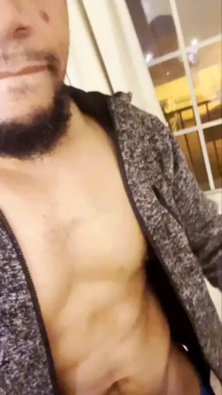 Sucking that BBC in front of an open window