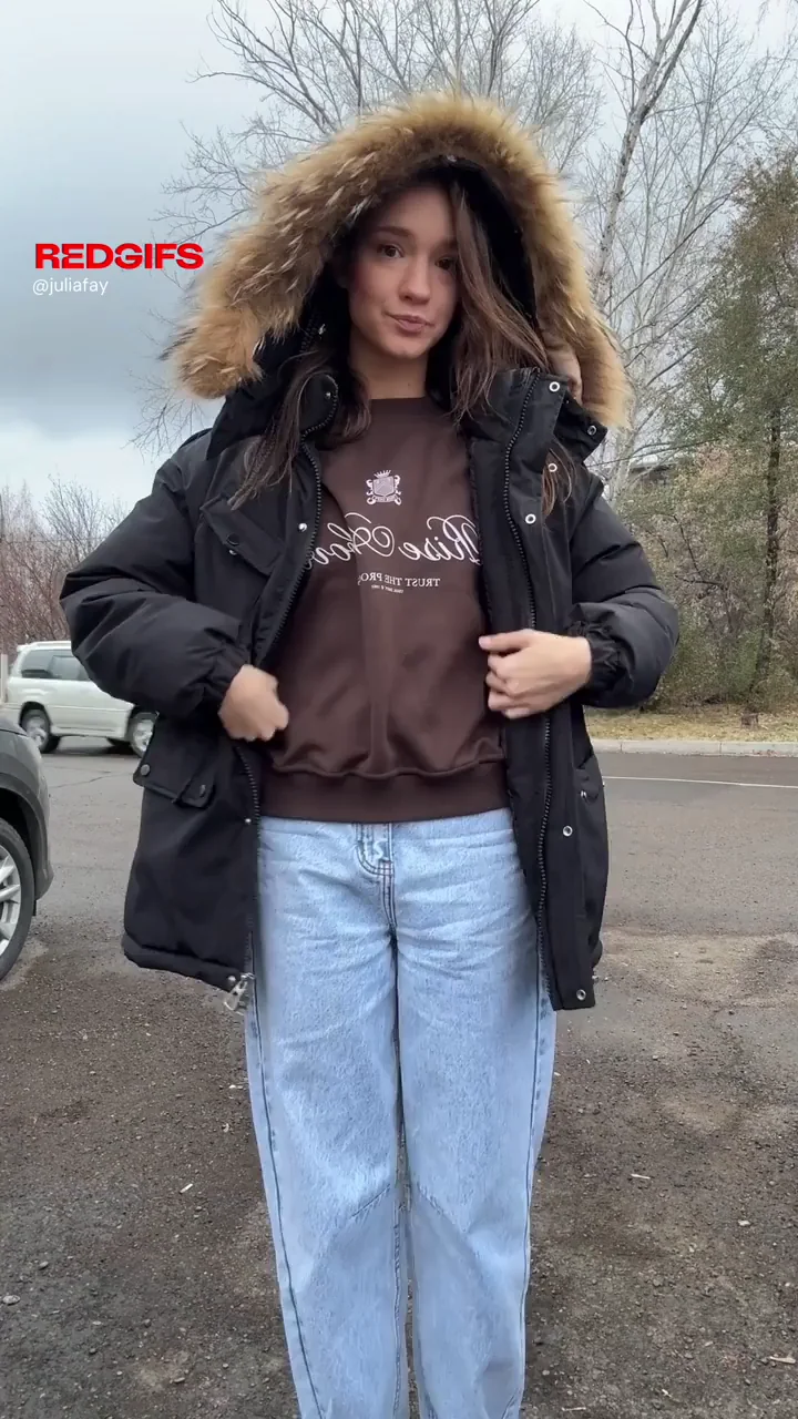 Flat Chest Cutie Flashes Tiny Tits in Public Parking Lot ❄️🍒