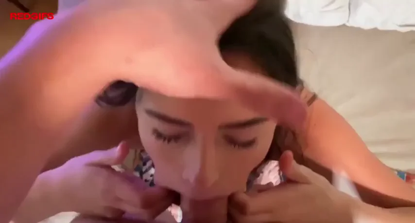 🍆 Not Gay If It's the Only Meal: Roomie Facefucks & Feeds Cum Swallow 😛💦