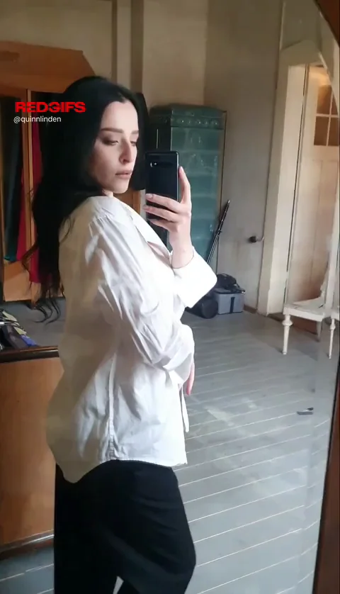 a quick selfie before going out