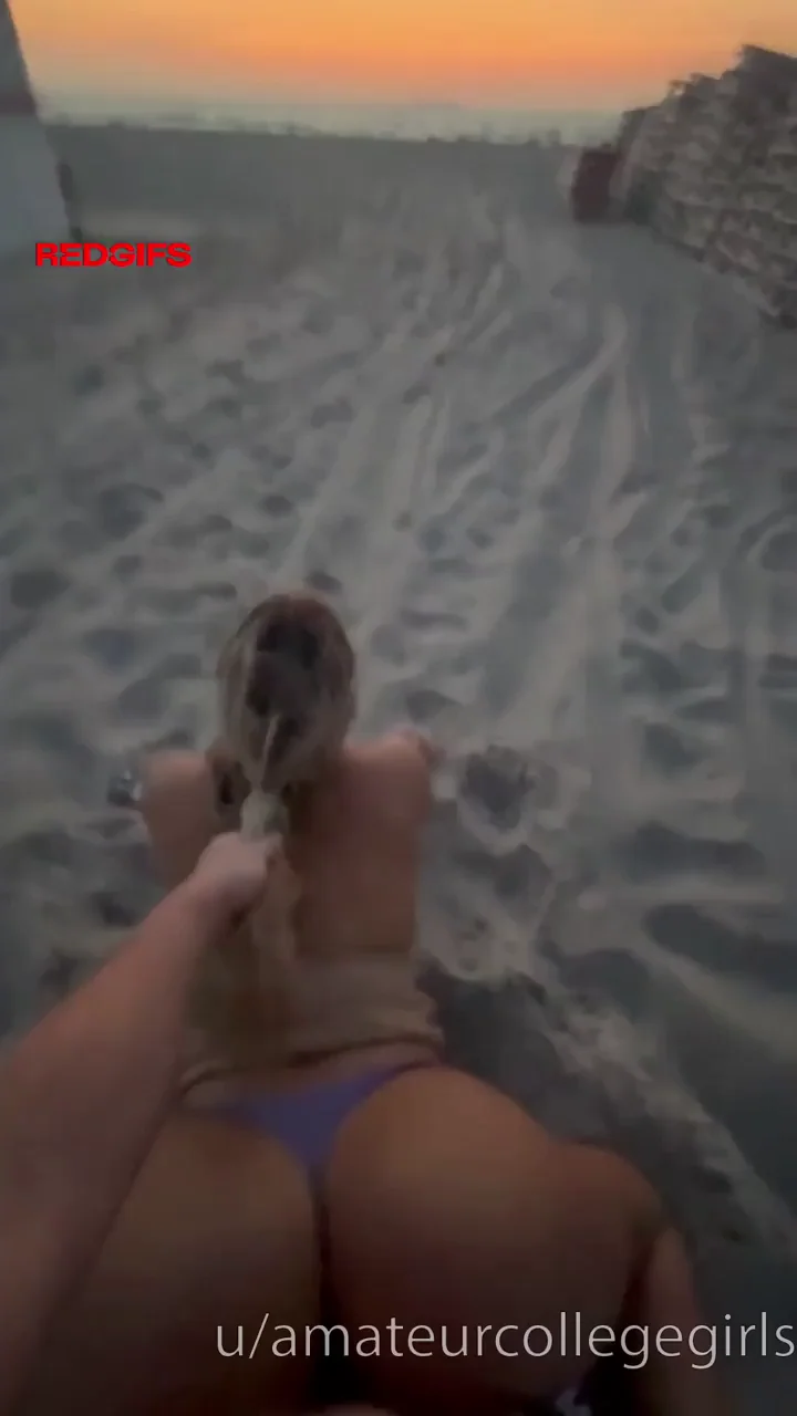 She loves doggystyle on the beach (OC)