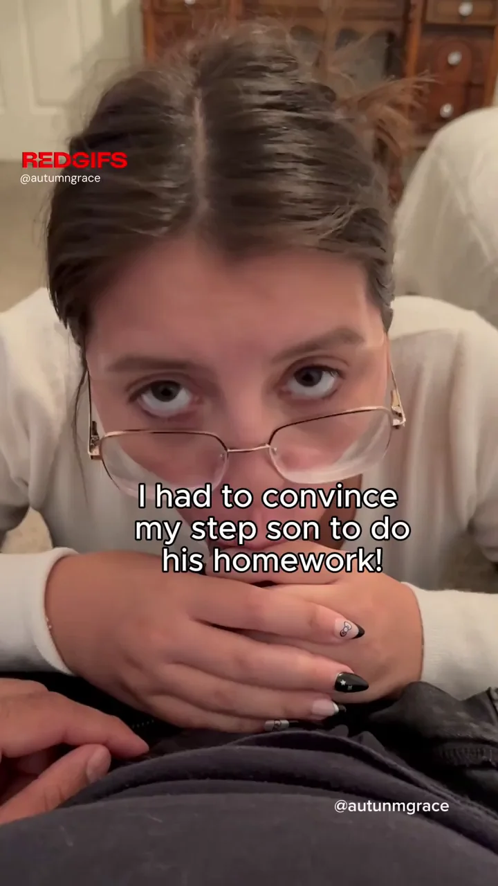 I love blowjobs so much, Step son deserved one