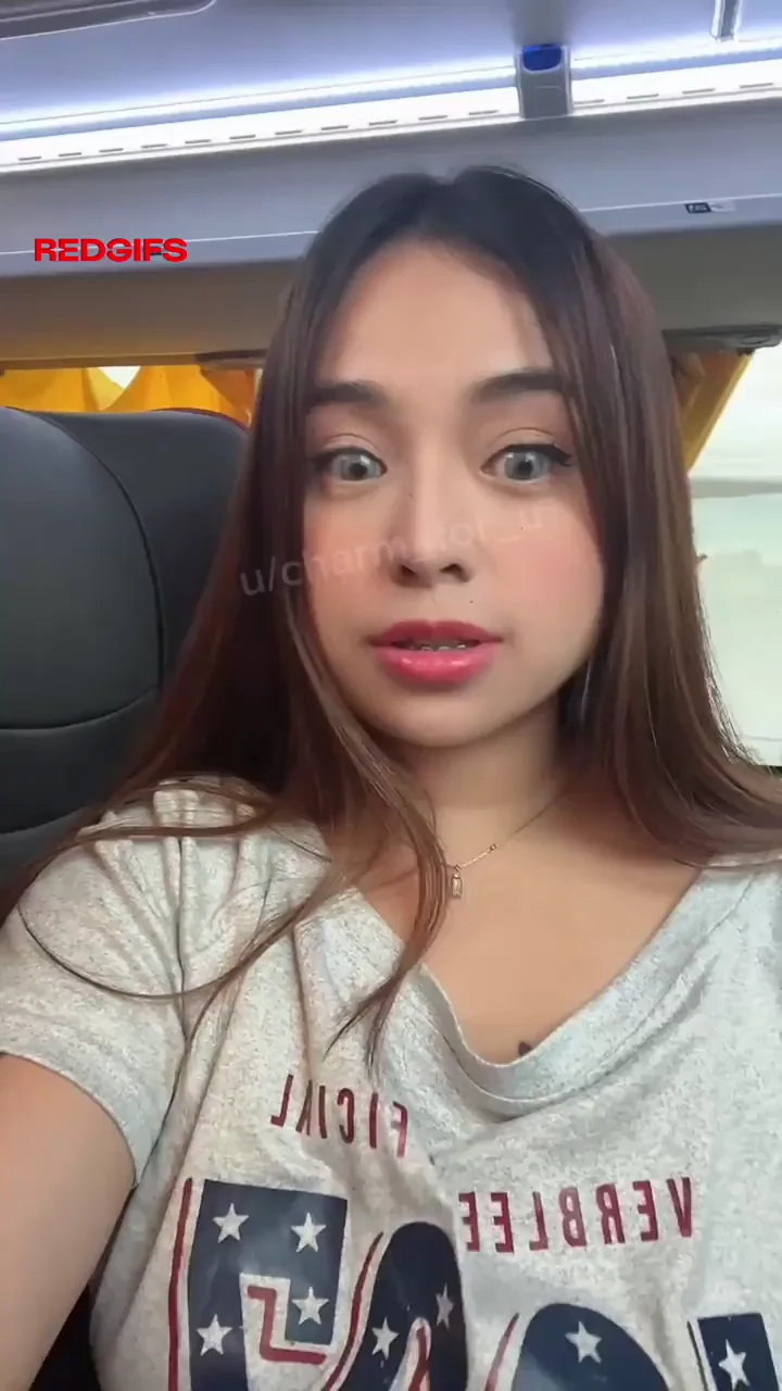 Asian Slut Flashes Juicy Tits on the Bus