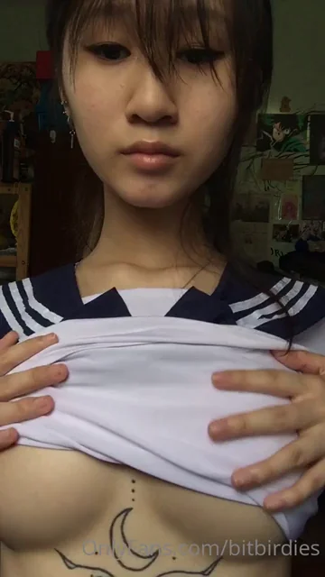 Petite Asian Birdie ?? (?Check comments for her full file? See her kitty?)