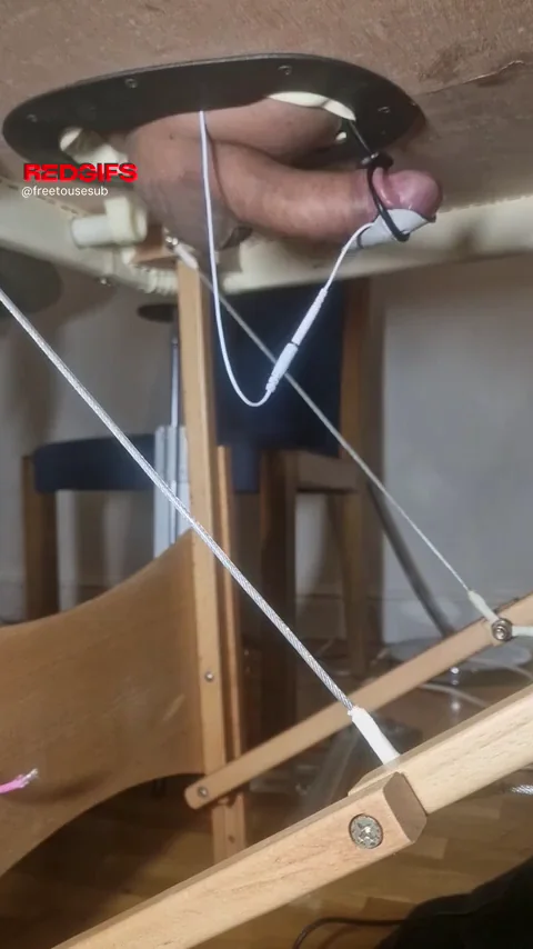 [M]Forced to cum from electro on the milking table