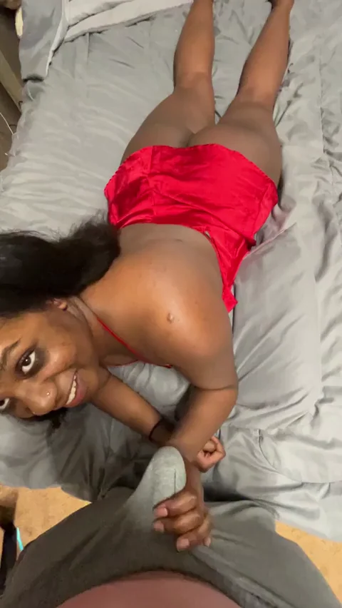 She was enjoying every second