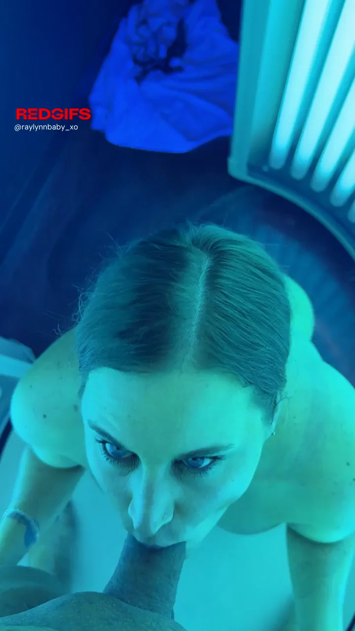 Give me your cock while I tan