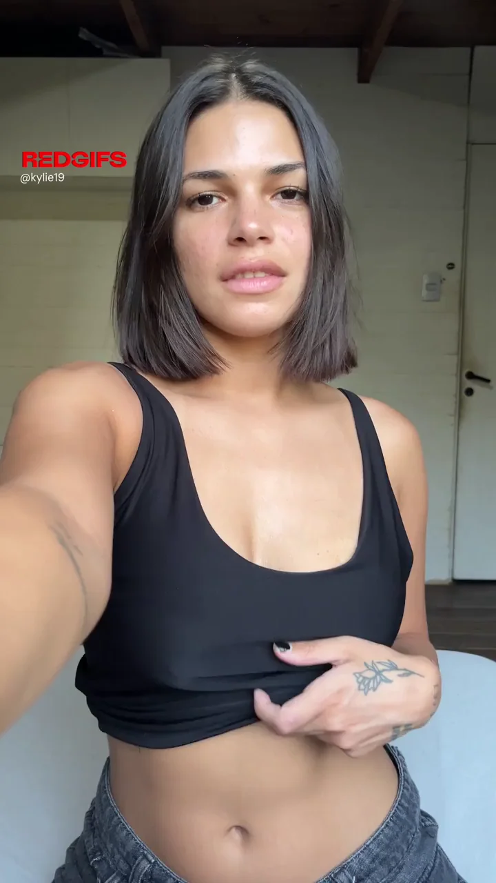 Latina Bombshell's Massive Natural Jugs Tease