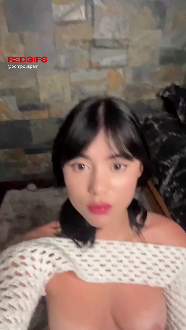 Petite Asian Tease Hypes Up with Perky B-Cups Bare and Slutty Spread