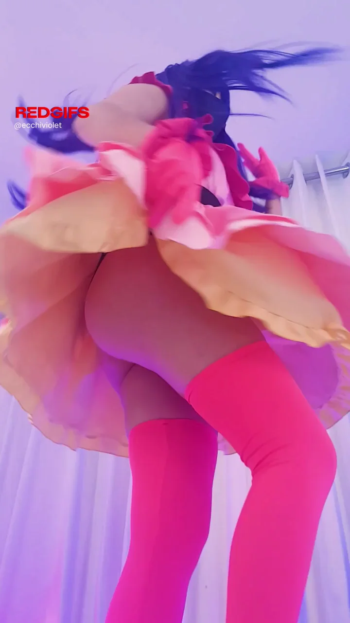 Ai Hoshino cosplay dancing and twirls by me (ecchiviolet)