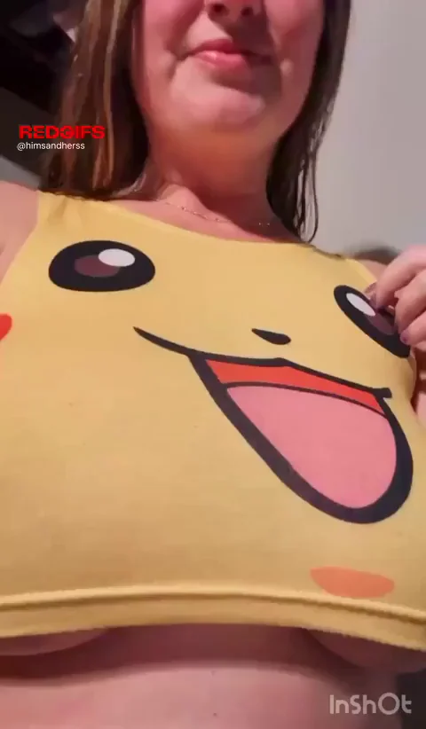 MILF's Massive Pikachu Tits Tease ⚡🍈🍈