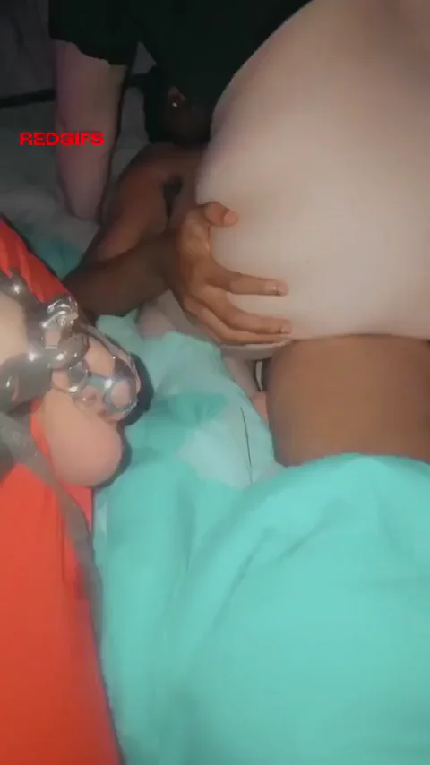 🔓 Bust That Lock! BBC Fucks Caged Cuck's Slut Wife 🍆💦