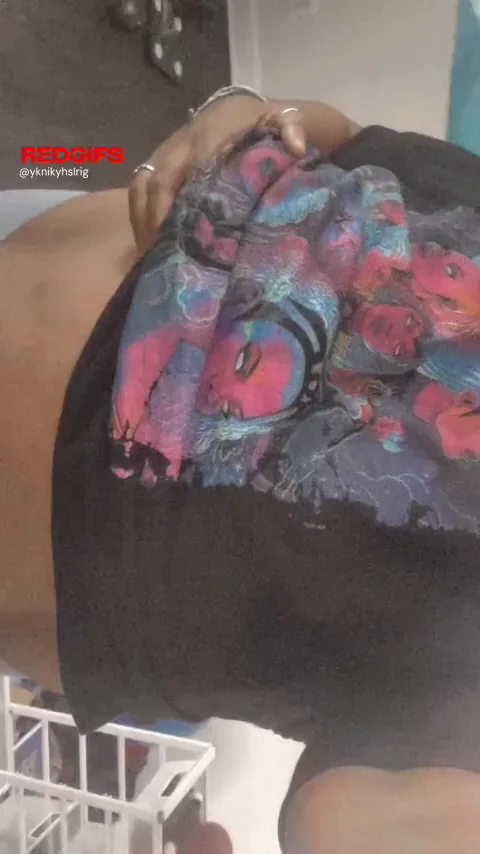 Thick Ebony Blerd Trans Tease: Plus-Size Curves Dripping Hot