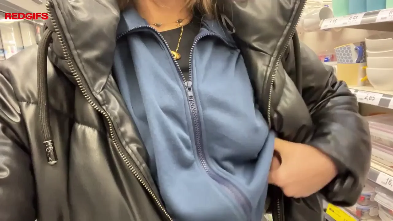Naughty in the store again 🤭