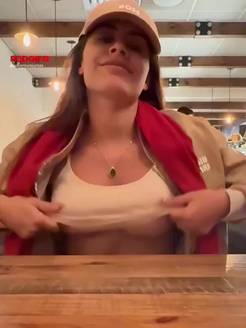Tits with your coffee