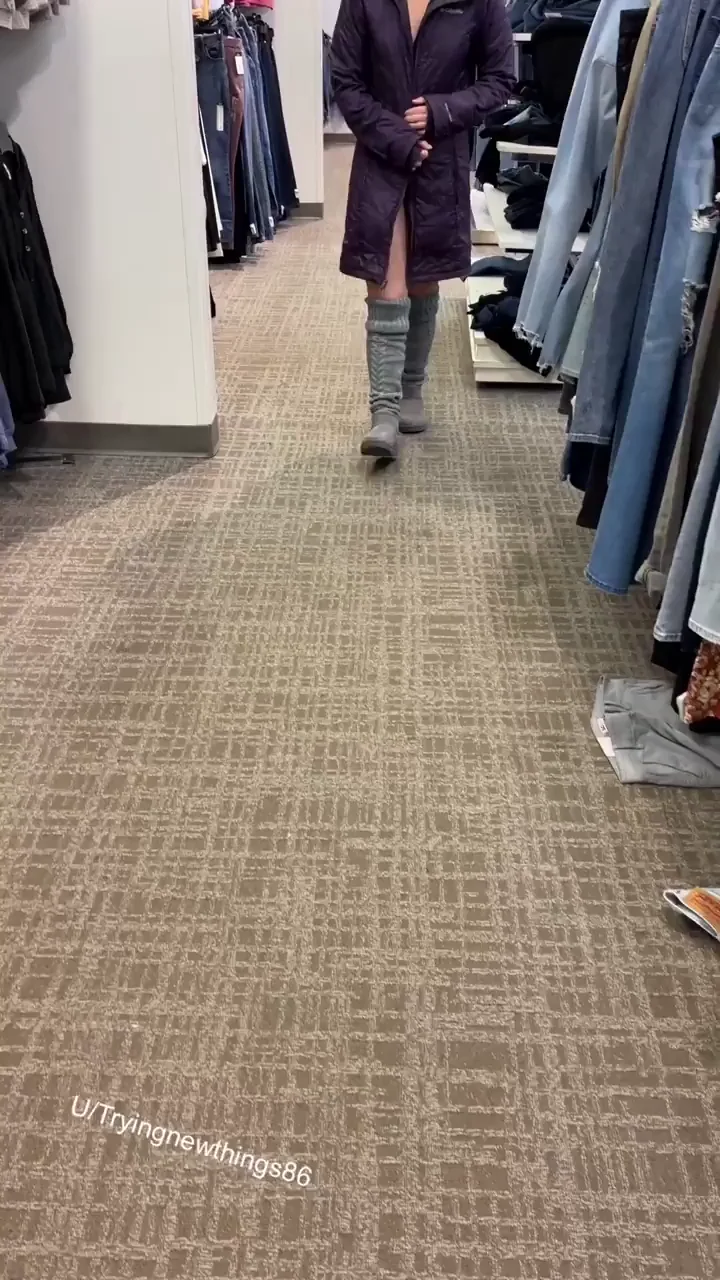 I forgot clothes under my coat