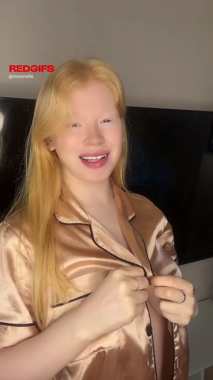 Ghostly Albino Nipples: Soft Jumbo Tits Tease