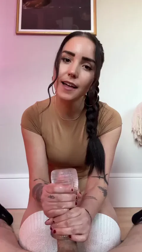 Milking His Thick Cock with My Tight Pussy Sleeve 😈💦