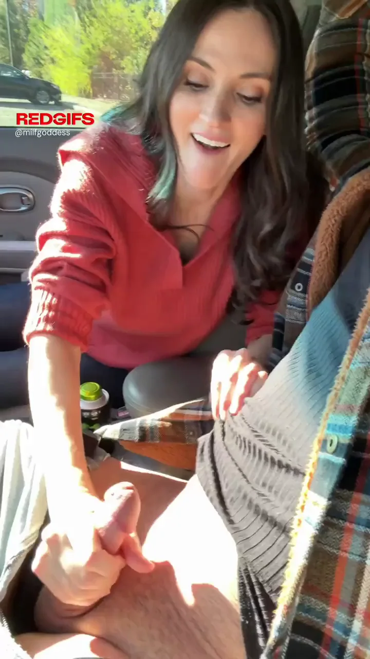 Surprise birthday handjob