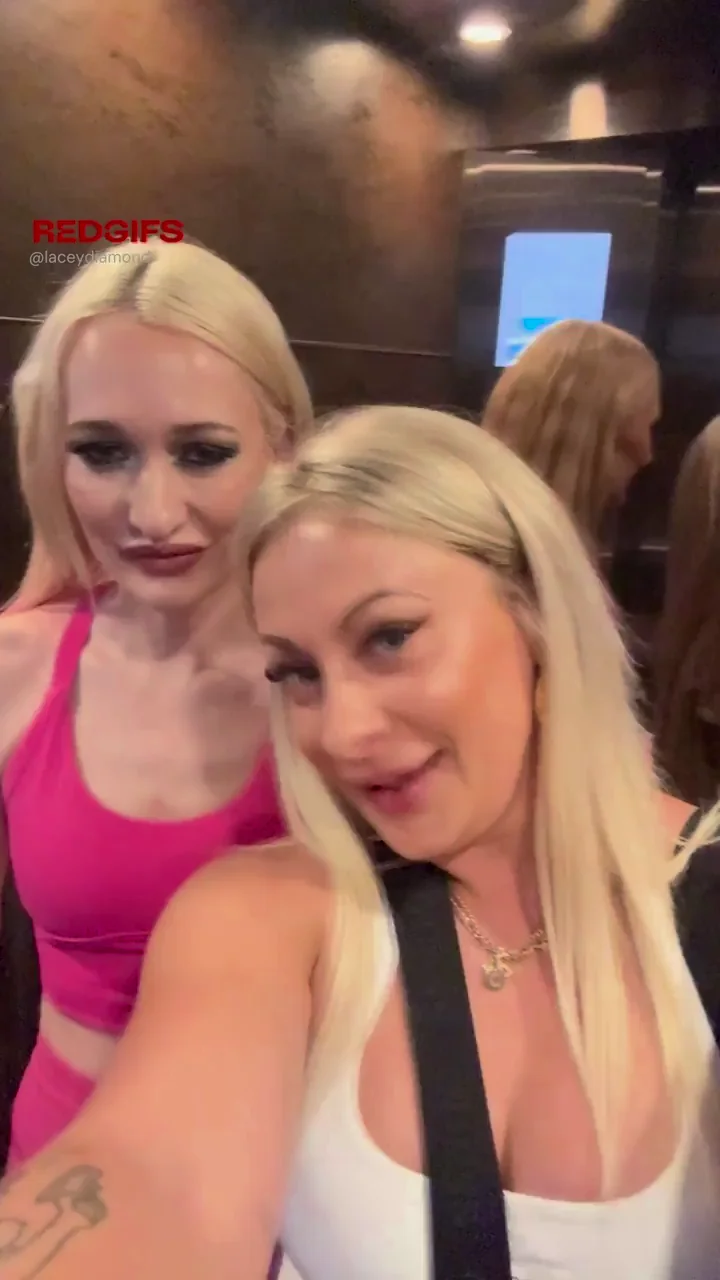The elevator's getting a little steamy with me and my girl... Think you can handle a ride with us? There's definitely room for one more.. @KirrahLee