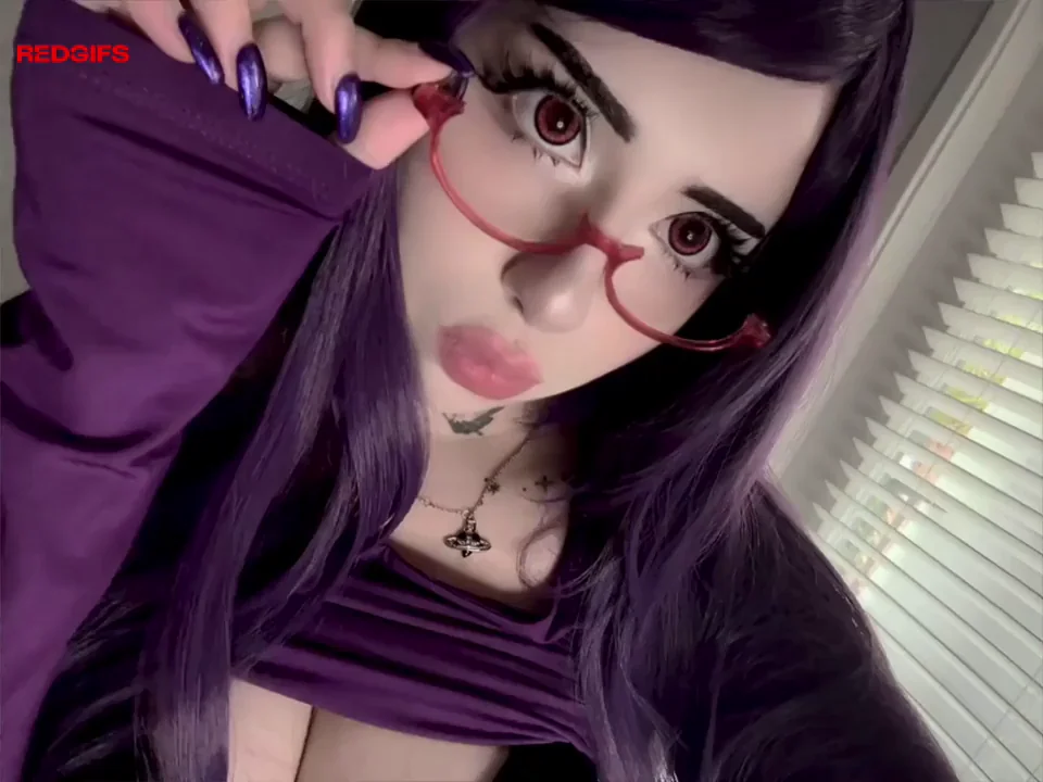 i’ll be your purple haired fuckdoll