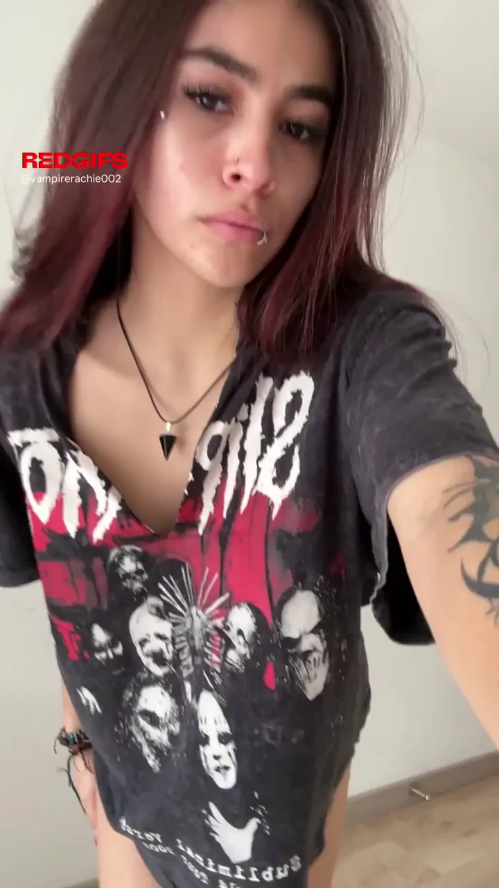Cute little titty reveal