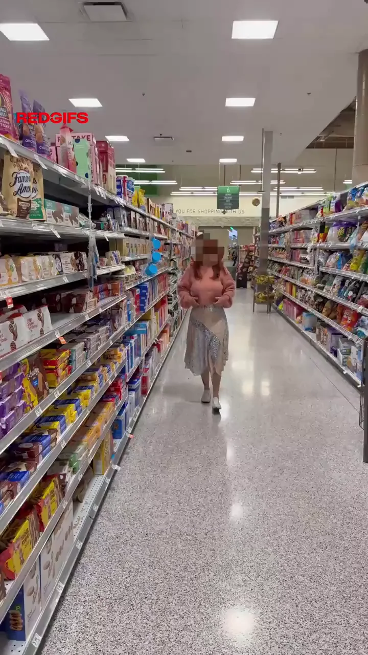 Tits out on aisle 2!
