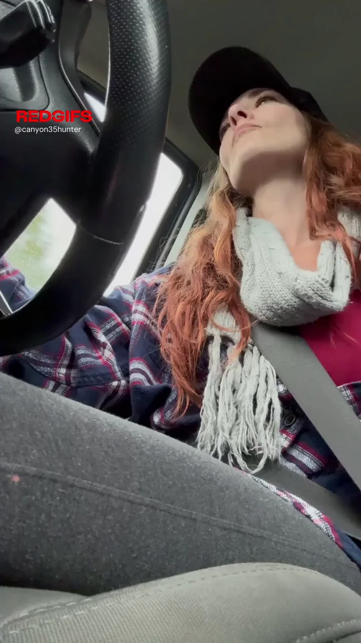 Opps my boob just fell out while driving