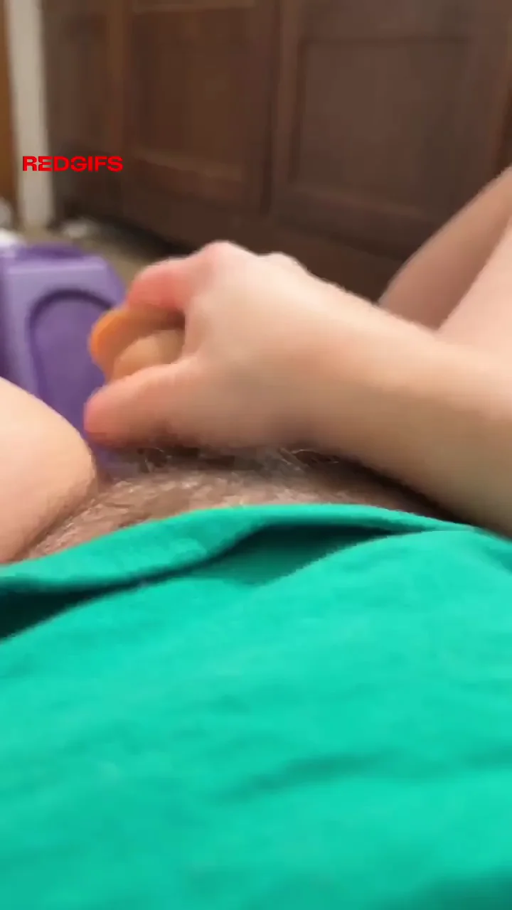 🔥 Shoving Vibrating Dildo Deep in My Bushy Hairy Pussy 💦