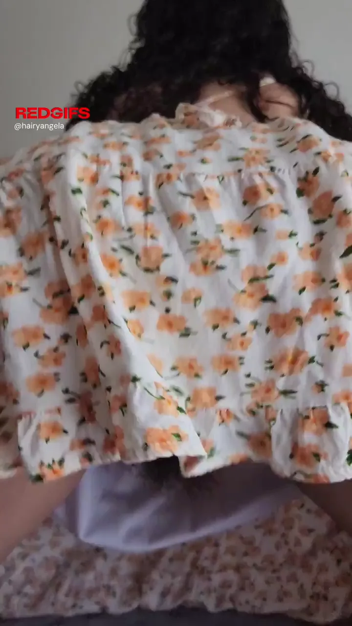 Hiding My Wild Hairy Pussy Secret Under This Dress 😈🤭