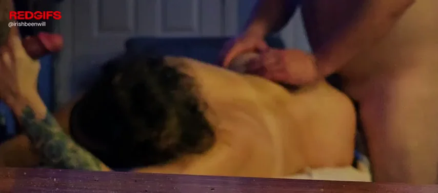 My wife loves when she is blindfolded for her massage and has to figure out who is fucking her