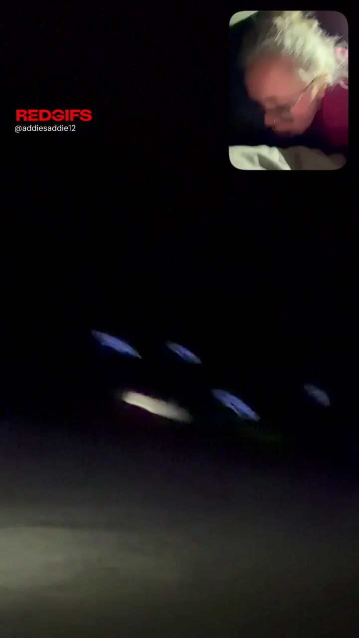 Risky Car Head from Blonde Slut 😈🍆💦