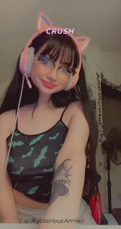 Gamer Girl Crush Teases Tits: Wanna Play with These Perky Sluts?