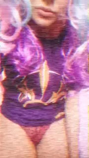 LoL Cosplay Slut Teases Her Perky Tits & Dripping Thong for Gamers
