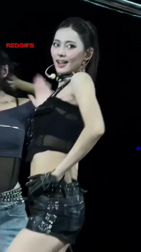 Tzuyu's Phat Ass Twerk in Sheer Black Hotpants