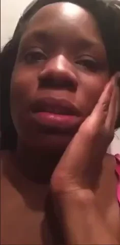 her face gets painted