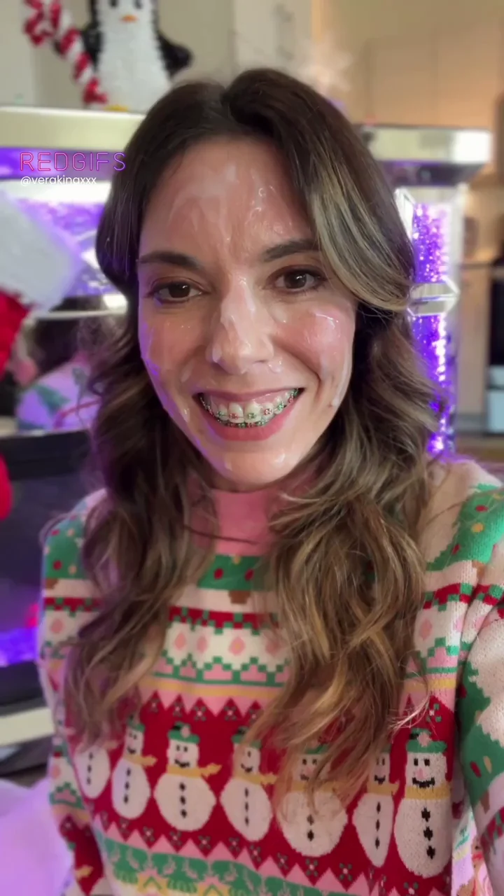 Holiday special -- my cutest vid with a full cum drench
