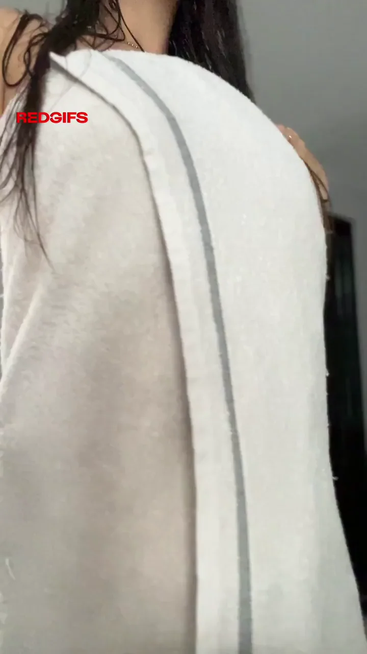 Teasing My Massive Wet Tits Just for You