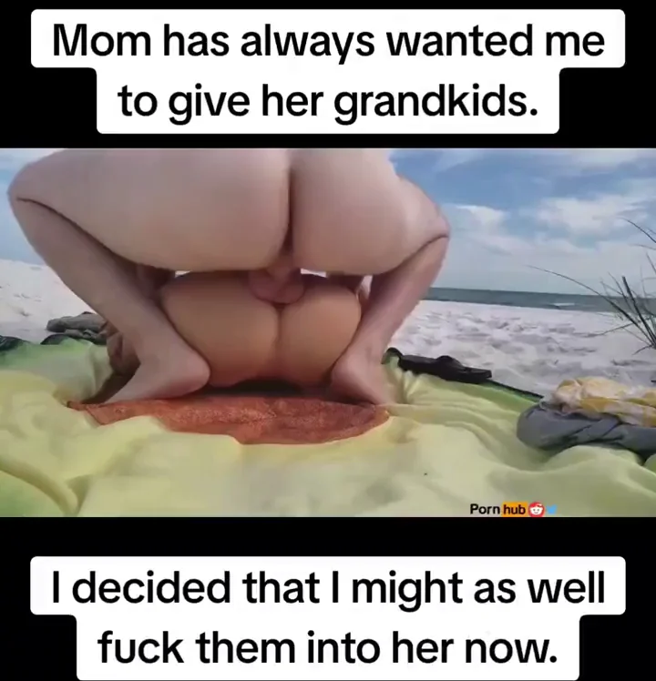 She always wanted grandkids well now she will bear them