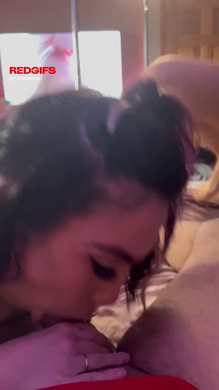 Hotwife Grins Watching Me Slobber Her Hubby's Fat Cock 😈💦