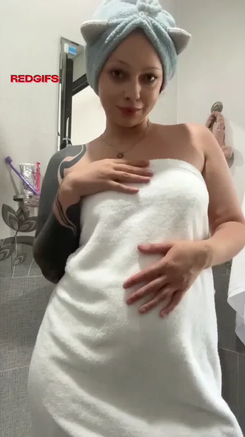after shower nudes