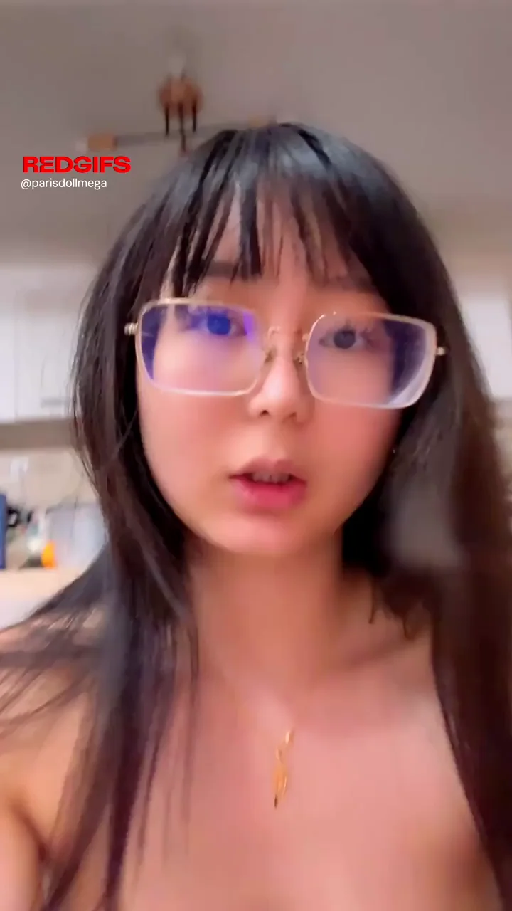 Cute Asian Teen Spreads Tight Pussy Wide 🍑👅 'Sit on This Snack?'