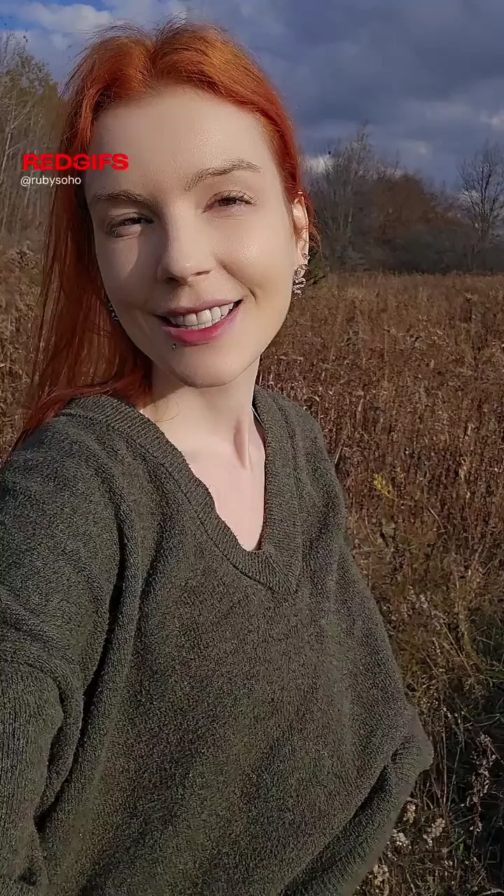 Pale and pierced in the park