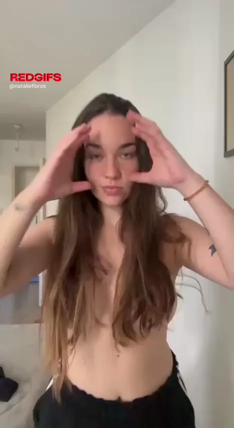 my boobs make me feel hot when i show them back