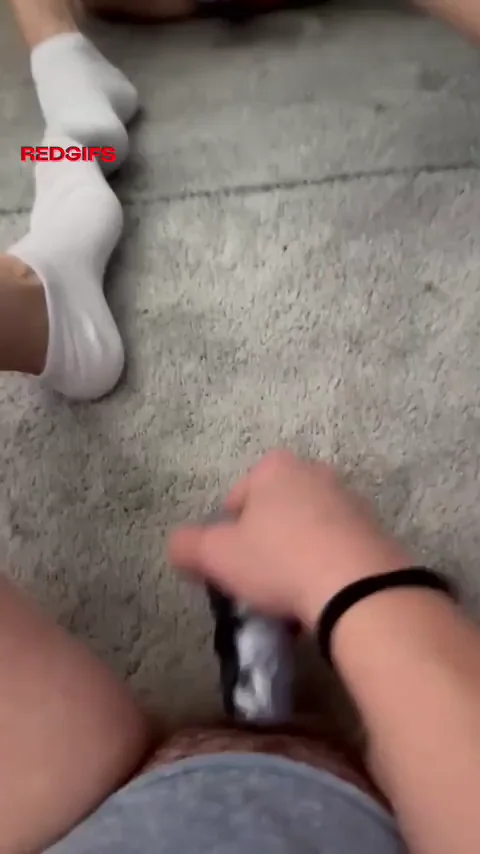 Night King's Hairy Pussy Throne: Sock-Clad Dildo Pound