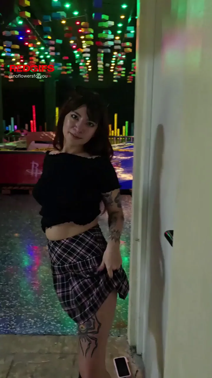 Exploring an empty arcade